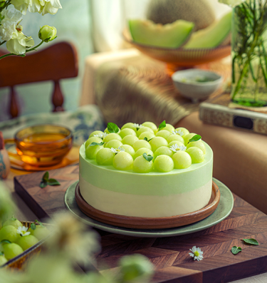 Mousse Dưa lưới