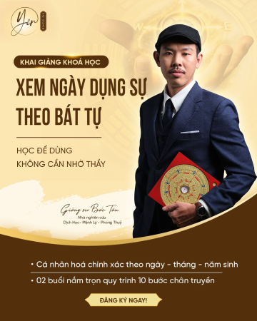 KHÓA HỌC XEM NGÀY DỤNG SỰ CHUYÊN SÂU